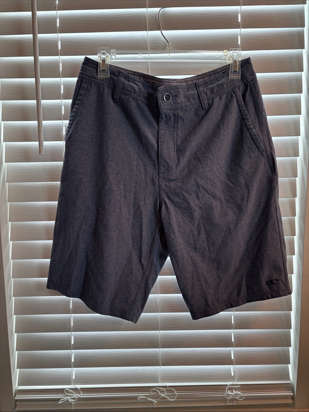O'Neill Men's Blue Flat Front Shorts